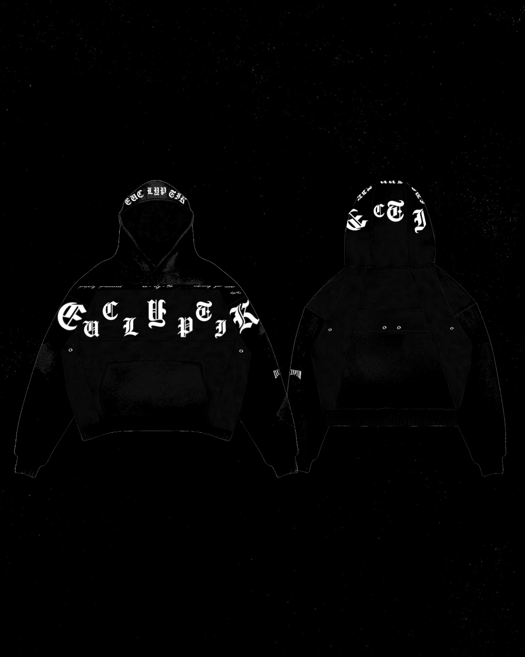 CLYPTIKXTXD [PULLOVER] HOODIE
